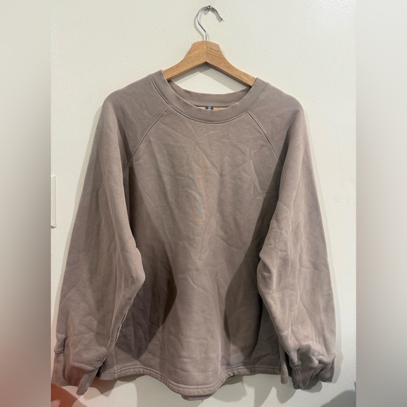 Vuori Sweaters - Vuori Taupe Crewneck Sweatshirt